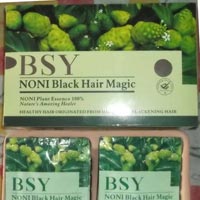 bsy noni black hair color shampoo