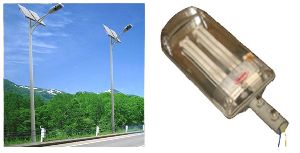 Solar Street Lighting System CFL 22W