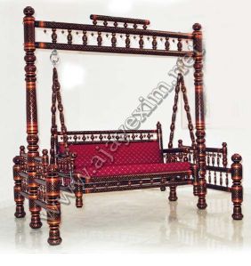 Wooden Carved Swing