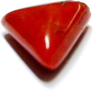 Certified Natural Red Coral Gemstone