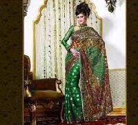 Heavy Embroidered Saree