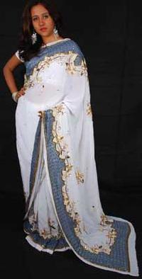 Ladies Embroidered Saree(ESS137_RSS2183)