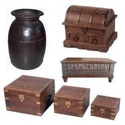 Wooden Urns