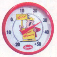 wall mounted thermometer
