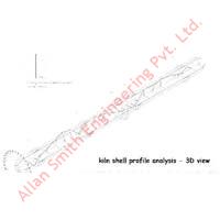 kiln shell profile study