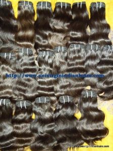 Machine Weft Wavy Hair