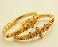 Designer Gold Plated Bangles