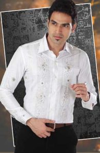 Embroidered Shirt Fabric