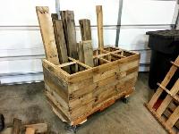 storage wooden pallets