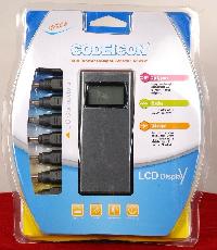 CODEICON UNIVERSAL ADAPTER WITH LCD & 14 CONNECTORS