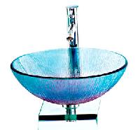 Texture+Color Basin(Round / TR / Pink - Blue)
