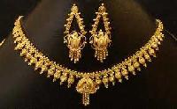 Gold Necklace Set