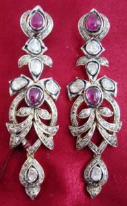 Diamond Polki Earrings (1081)