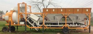 Portable Conveyor Concrete Batching Plant