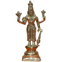 Bronze Vishnu Statue