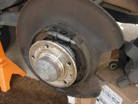 wagon hand brake wheel