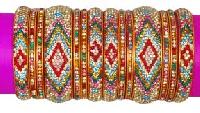 Family Bangles 8 No. Stone