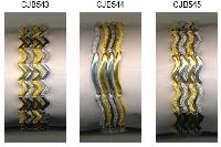 Rhodium Bangles (CJB50434445)