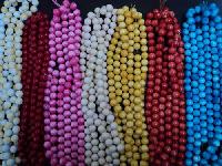 colored plastic beads
