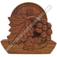 Wooden Coaster Set