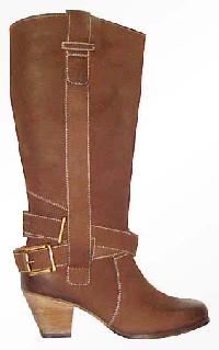 Ladies Leather Boot (DLE - 29453 - JL)
