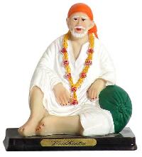 Wooden Shirdi Sai Baba Statue
