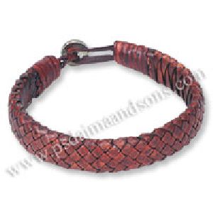 Leather Braided Bracelet