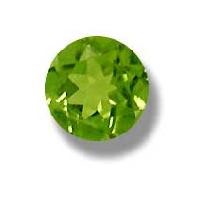 Round Peridot Gemstone