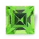 Square Peridot Gemstone