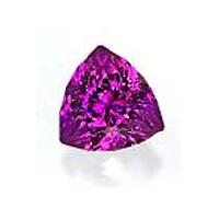 Trillion Amethyst Gemstone