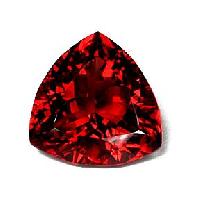 Trillion Garnet Gemstone