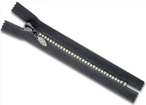 Rhinestone Zipper