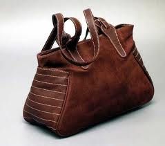 Ladies Brown Leather Handbag