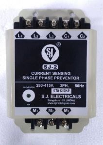 SINGLE PHASE PREVENTOR SJ - 2 MODEL