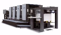 Used HEIDELBERG SM 102 F LX 5 COLOUR WITH COATER Offset Machine