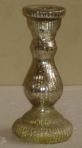 Mercury Glass Candlesticks