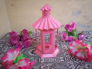 metal candle lantern