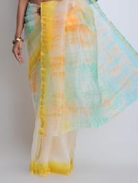 dyed saree