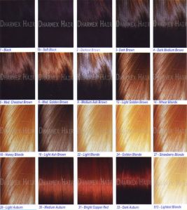 hair color chart