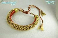South Indian athenic gold necklace(Indian Thushi)