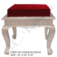 Silver Stool