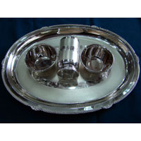 Silver Tray Set