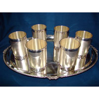 Silver Tray Set