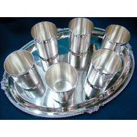 Silver Tray Set