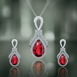 Diamond Pendant Sets