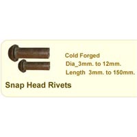 snap head rivet