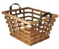 decorative wooden baskets