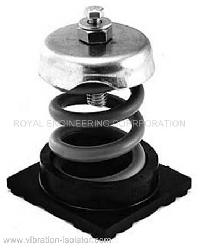 Free Standing Helical Spring Vibration Isolator