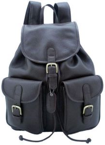 Item Code - LBP 05 Leather Backpack Bag