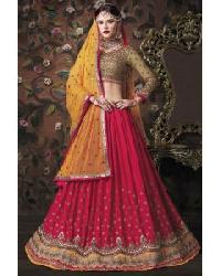 crepe lehenga choli